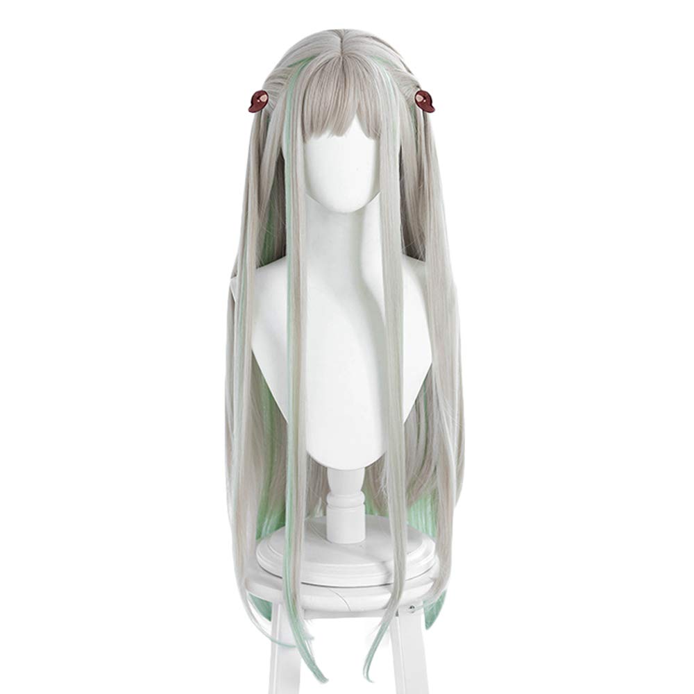 Amazon.com: JCvCX Anime Yashiro Nene Wig Gray Mixed Light